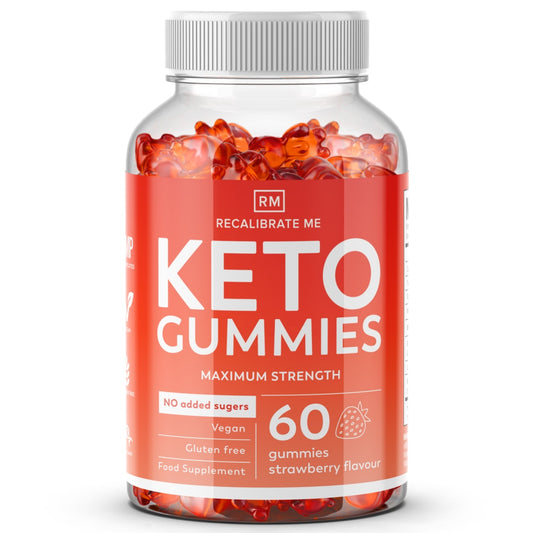 Keto Gummies - (Strawberry Flavour) - Apple Cider Vineger with Mother and Ginger