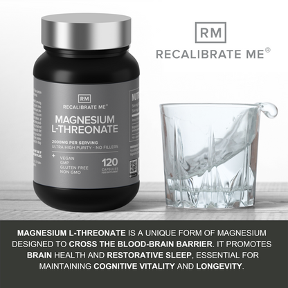 Magnesium L-Threonate | Memory & Focus | 2000mg