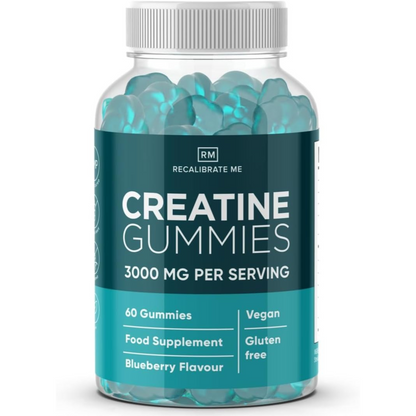 Creatine Gummies 3000mg (Blueberry Flavour) - Creatine Monohydrate